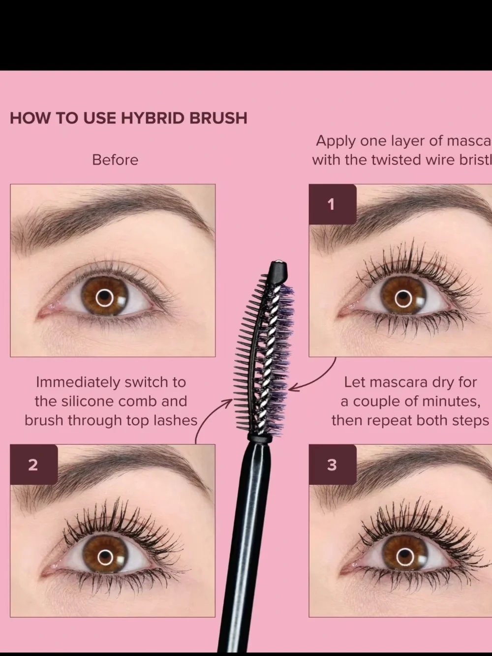 What’s Up Beauty Watch Me! Mascara — Black BNIB